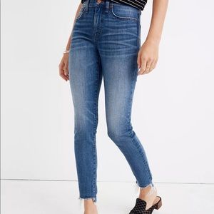 Madewell High Rise Skinny Crop
